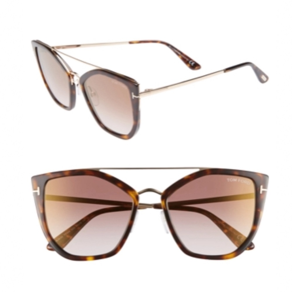 Tom Ford Dahlia 55mm Sunglasses